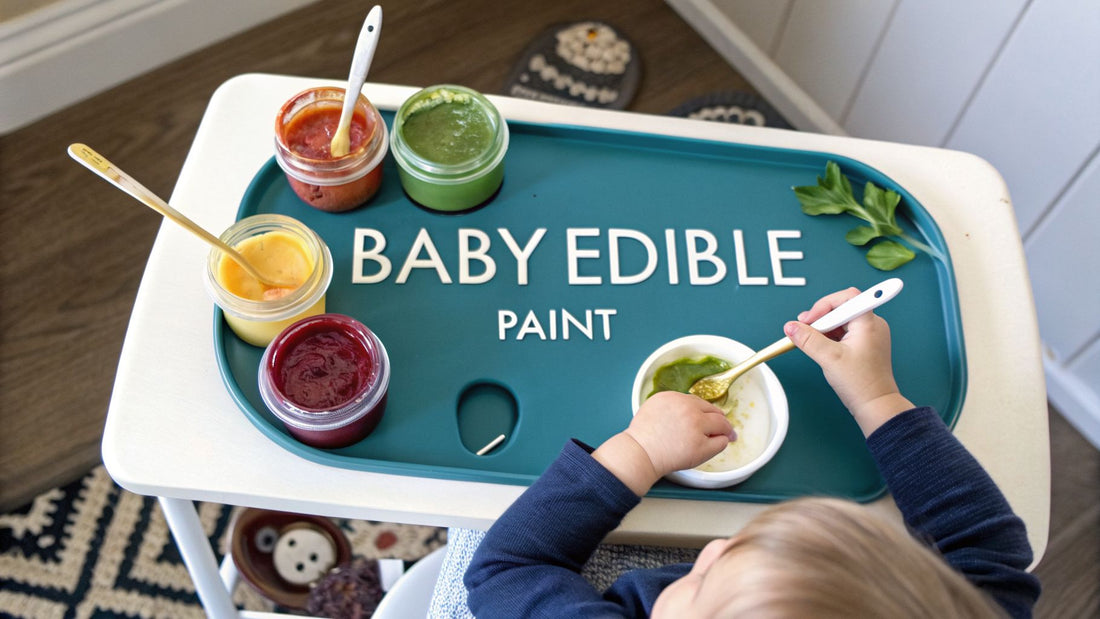 A Parent's Guide to Making Safe Baby Edible Paint
