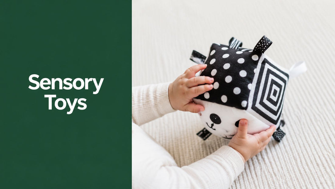Black and White Sensory Toys: Boost Baby Development