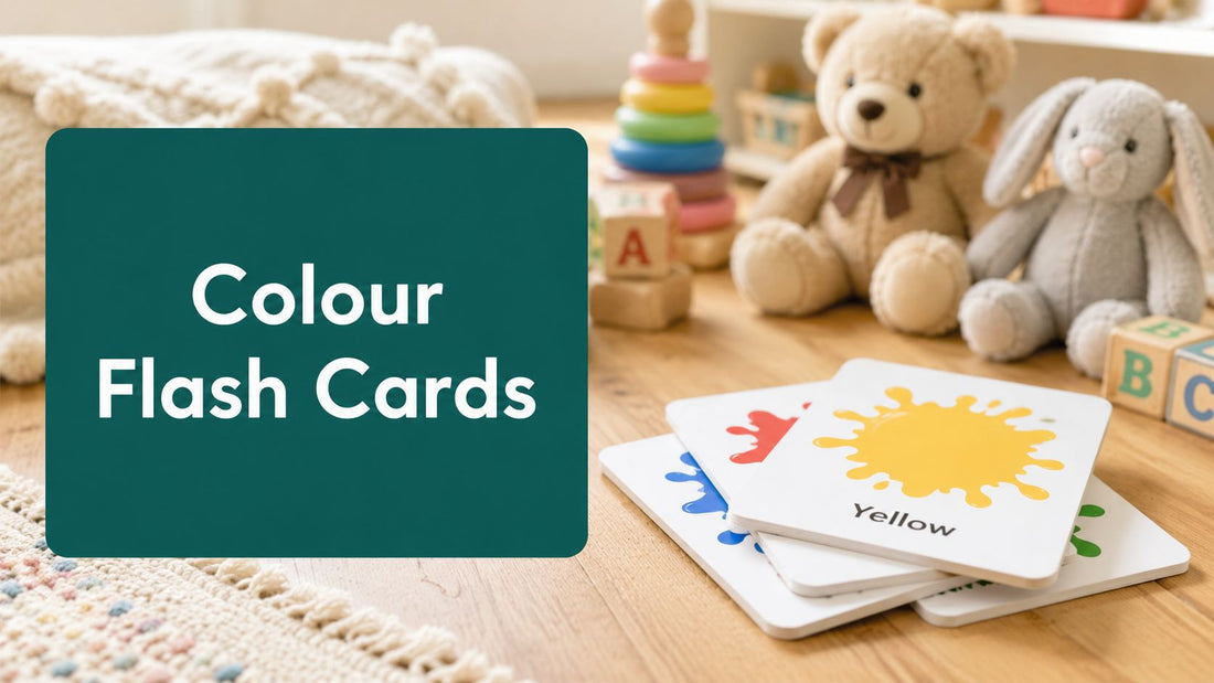 Colour Flash Cards: Boost Child Development for UK Parents