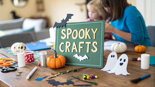 Easy DIY Halloween Decorations for Kids: 10 Spooky Crafts