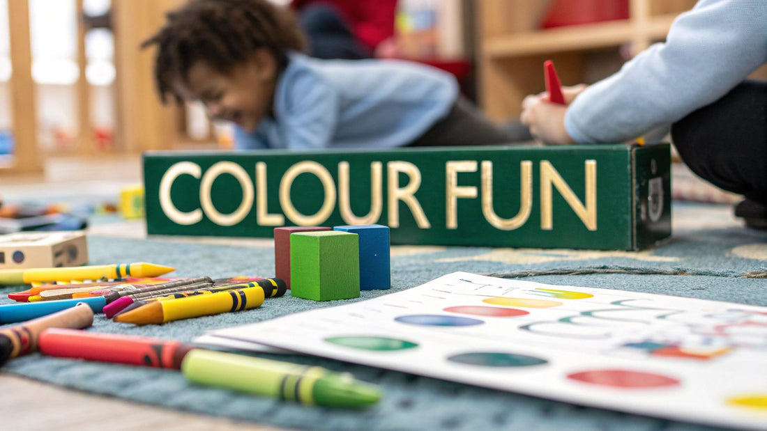 Learning colours for toddlers: Fun ways to explore colours