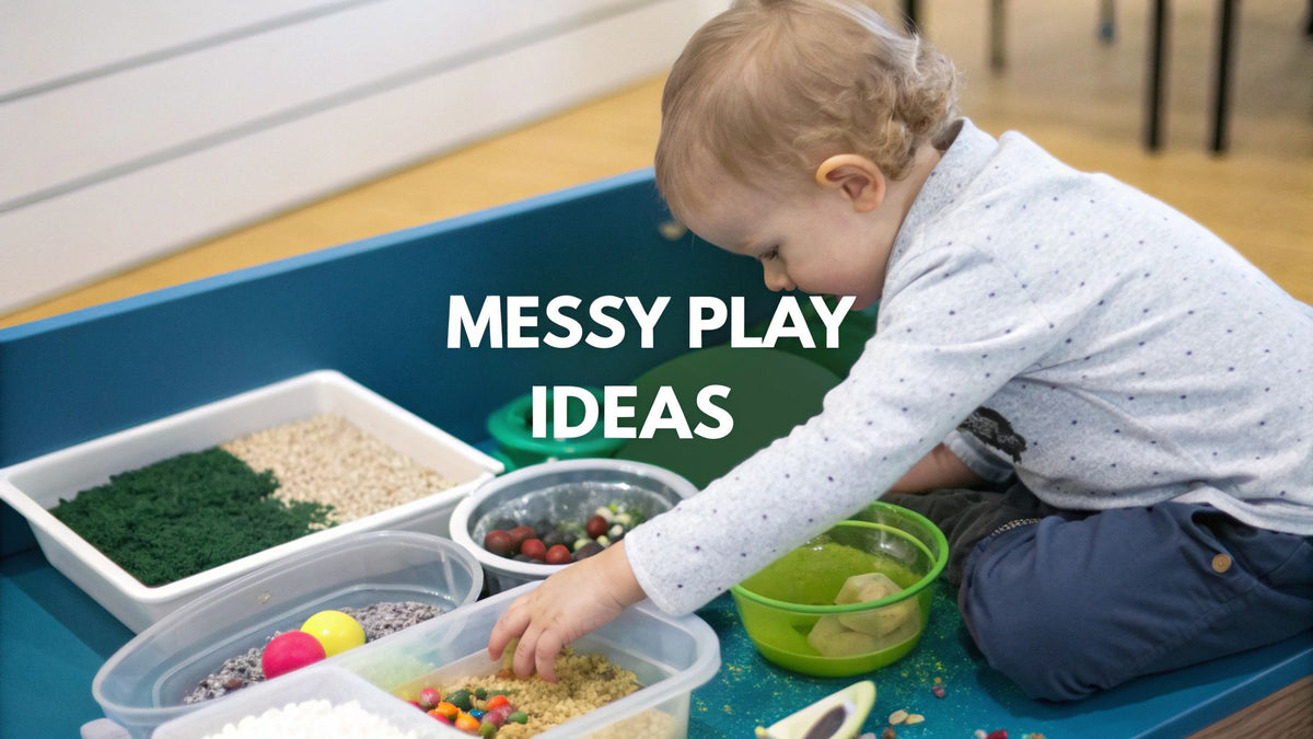 12 Fun Messy Play Ideas for Babies & Toddlers in 2025 – Grow With Me