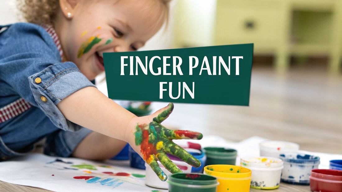 A Parent's Guide to Finger Paint for Toddlers
