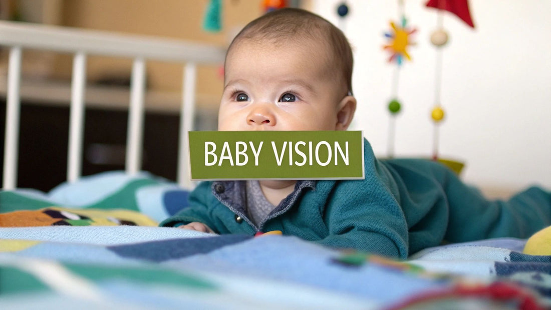 Unlocking Baby Vision with High Contrast Images