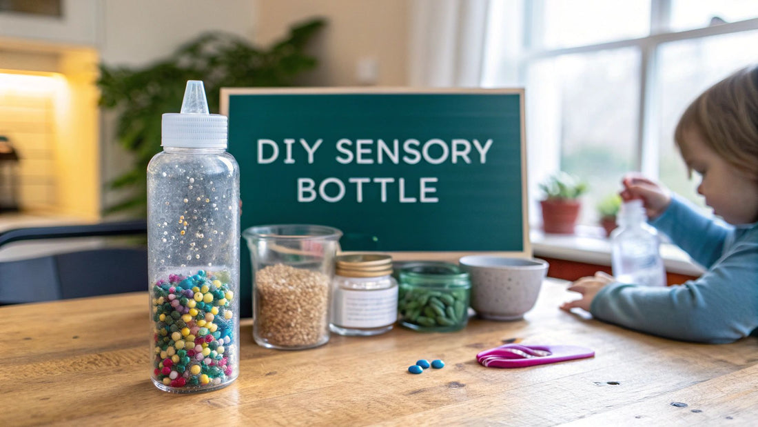 How to Make a Sensory Bottle Your Toddler Will Adore