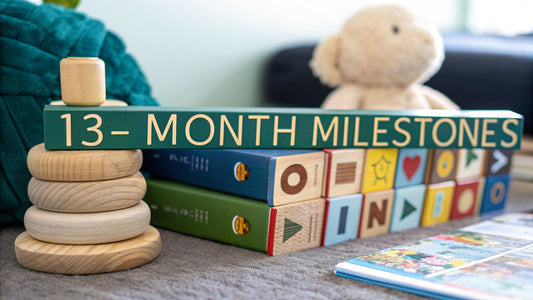 A Parent's Guide to Milestones for 13 Month Old Toddlers