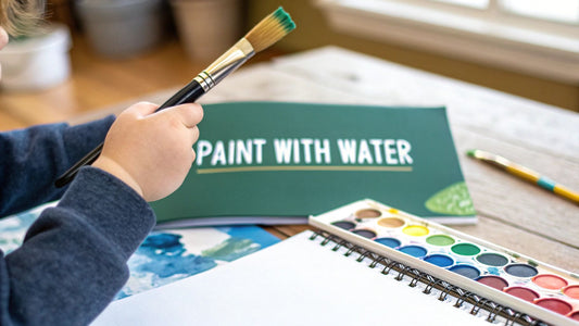 Paint With Water For Kids A Mess-Free Guide To Creative Play