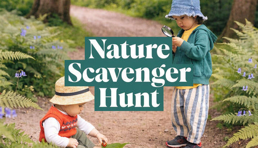 Scavenger Hunt in Nature for Babies & Toddlers