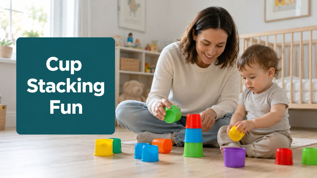 Stacking Cup Games for Babies and Toddlers