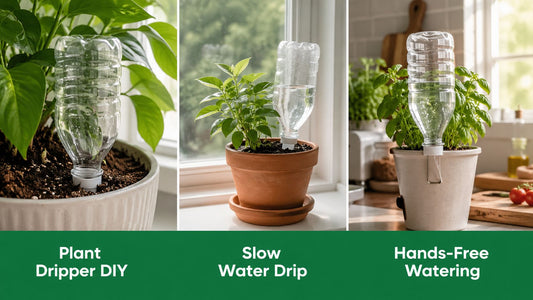 Water Bottle Dripper Guide for Plant Care at Home